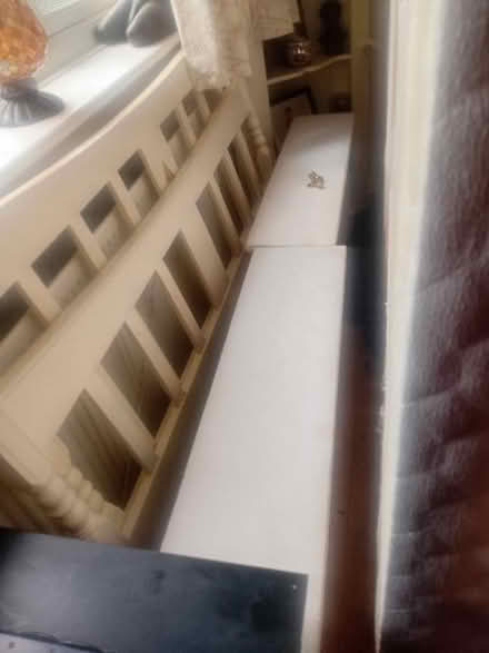 Photo of free Small double/4 ft/120cm divan bedbase and head and foot boar (Whitehill GU35) #2