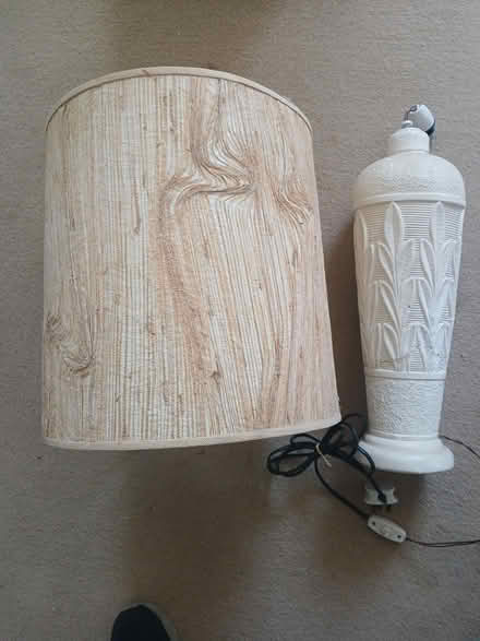Photo of free Large table lamp with shade (PO7 Purbrook) #1