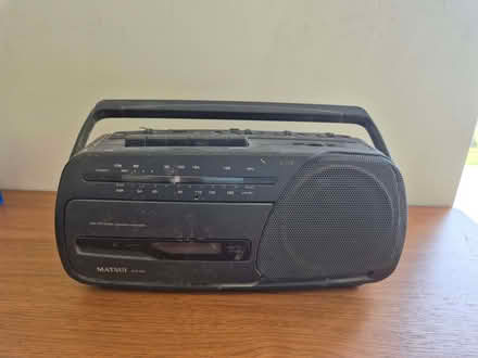Photo of free Portable FM/AM radio cassette player (Matsui) (GU12) #1