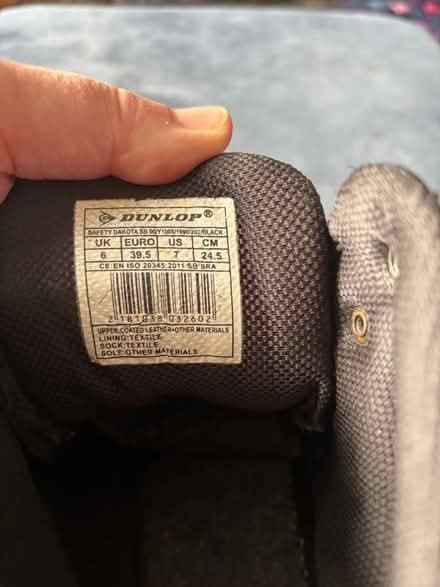 Photo of free Steel toe cap boots (Saltford) #3