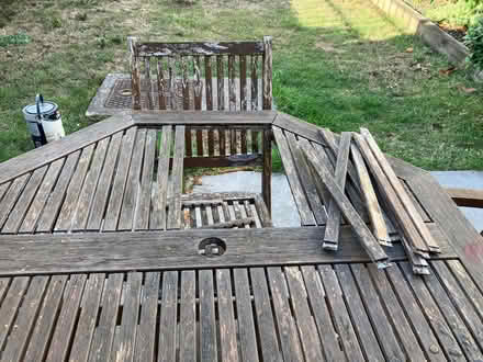 Photo of free Garden table (Odd Down) #4