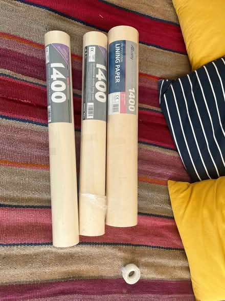 Photo of free 3x rolls lining paper (Hastings Old town TN34) #1