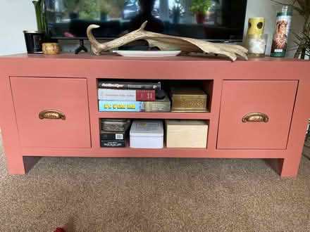Photo of free Upcycled solid wood tv unit (Torquay TQ2) #1