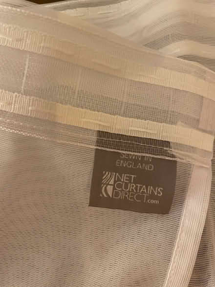 Photo of free White net curtain (Bishops Stortford CM23 4FN) #2