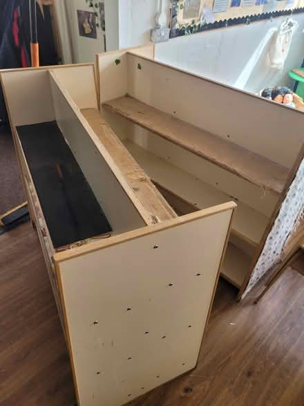 Photo of free double sided shelving unit (Back edge S6) #2