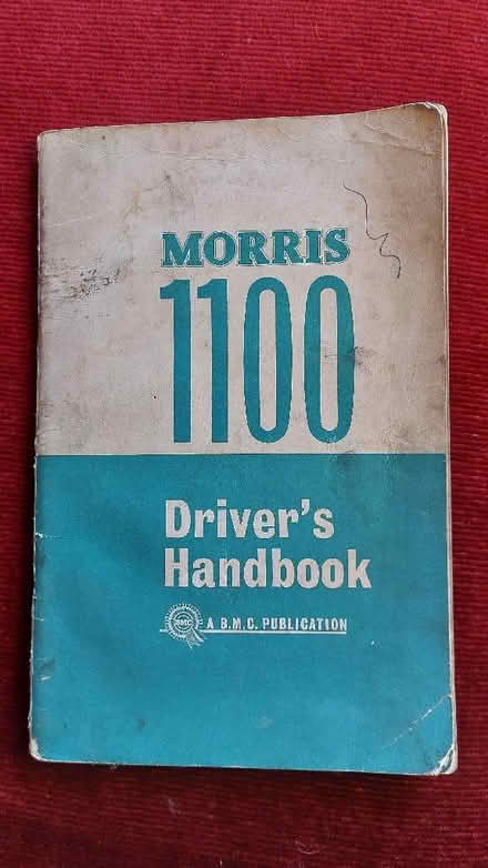 Photo of free Morris 1100 Handbook (Swaythling SO16) #1
