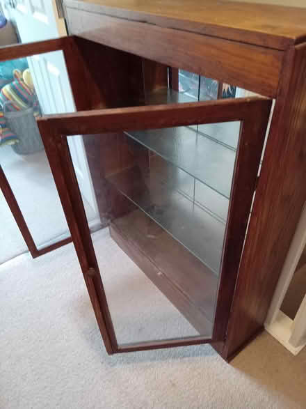 Photo of free Vintage wooden cabinet (King's Weald, off Kingsway.) #4