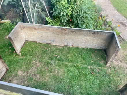 Photo of free Metal Plant Troughs x2 (NW Chichester) #2