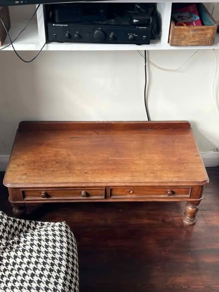 Photo of free Wooden Side table with drawers (Hove BN3) #2