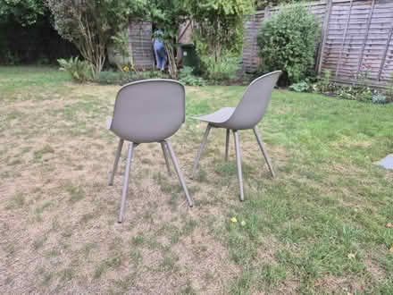 Photo of free Two matching kitchen chairs (Crondall) #1