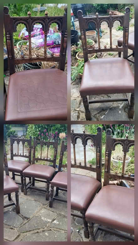 Photo of free 4 Vintage chairs (Warlingham CR6) #1