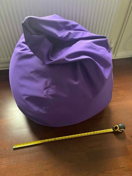 Photo of free Purple beanbag (Twickenham TW2) #1