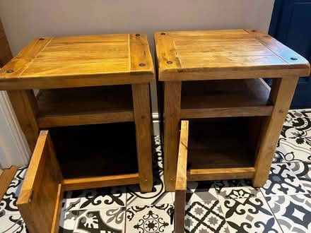 Photo of free Bed side tables (south stoke RG8) #2