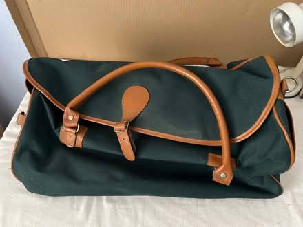 Photo of free Green And Tan Canvas Travel Bag (CT12) #1