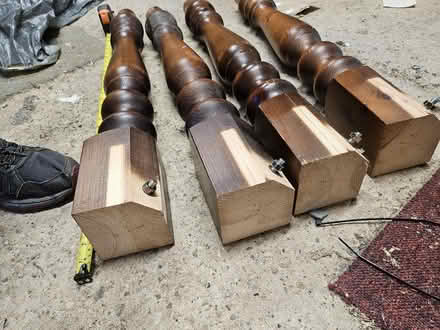 Photo of free Dining table legs. (Malvern WR14) #3