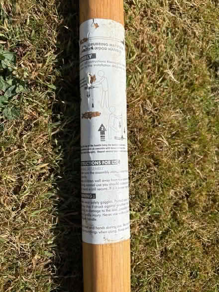 Photo of free 5lb Grubbing Mattock (Seaford BN25) #3