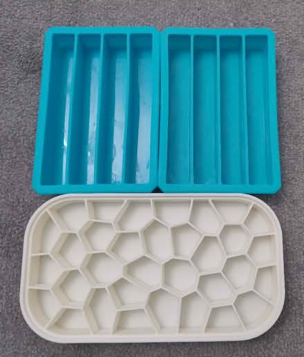 Photo of free 3x silicone ice cube trays (Stopsley LU2) #1