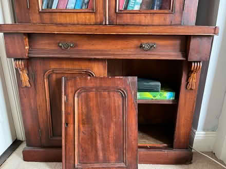 Photo of free Antique book case (Terenure, Dublin 6W.) #3