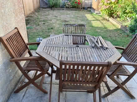 Photo of free Garden table (Odd Down) #2
