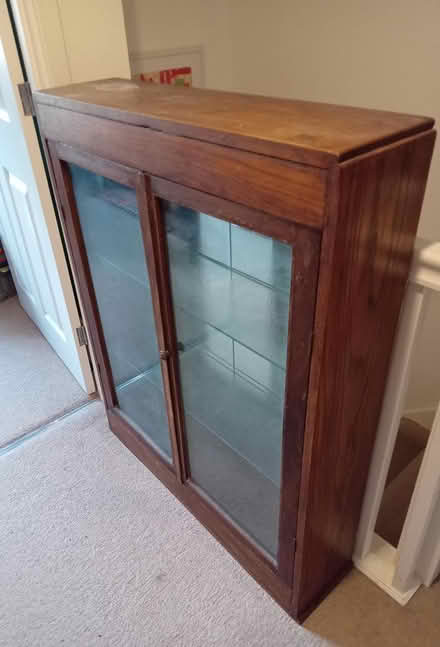 Photo of free Vintage wooden cabinet (King's Weald, off Kingsway.) #1