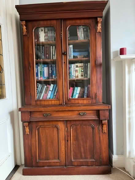 Photo of free Antique book case (Terenure, Dublin 6W.) #1