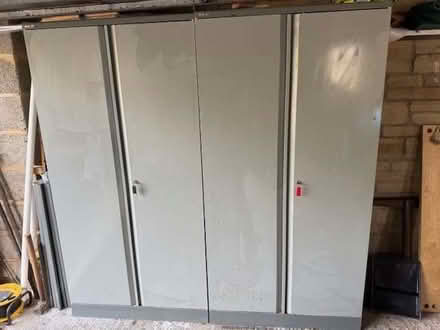Photo of free 2 Bisley Storage Cabinets (Nailsworth GL6) #1