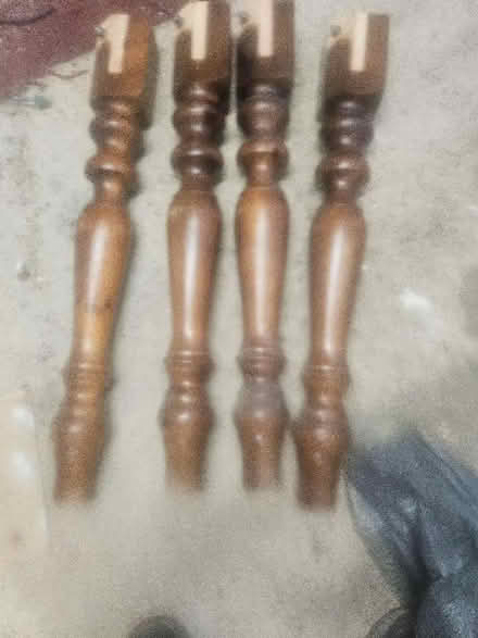 Photo of free Dining table legs. (Malvern WR14) #1
