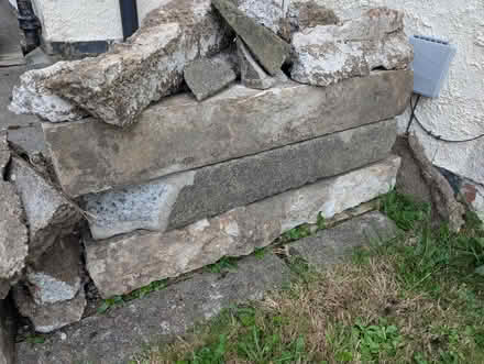 Photo of free 5 x Heavy Kerb Stones (Gosforth) #2
