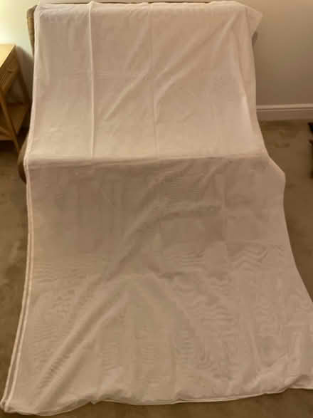Photo of free White net curtain (Bishops Stortford CM23 4FN) #1