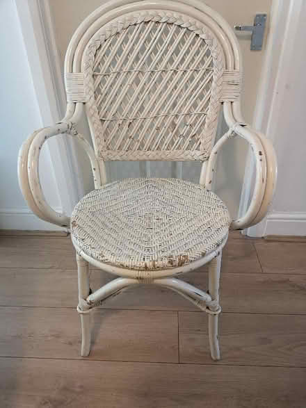Photo of free Wicker chair (Queen's Park BN2) #1