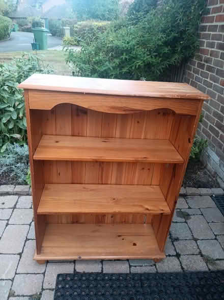 Photo of free Pine shelf/ bookcase (Fords Farm RG30) #1