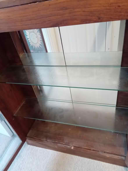 Photo of free Vintage wooden cabinet (King's Weald, off Kingsway.) #3