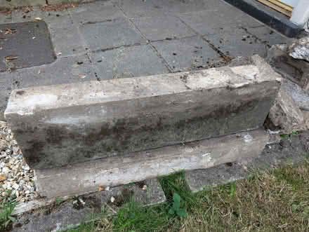 Photo of free 5 x Heavy Kerb Stones (Gosforth) #1