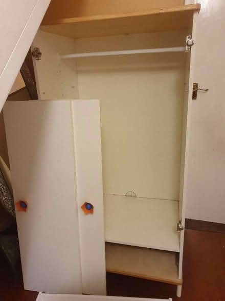 Photo of free Small wardrobe with fun handles (Marston OX3) #2