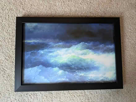 Photo of free Ivan Aivazovsky - Between the Waves (Shoreline - Highland Terrace) #1