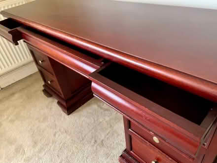 Photo of free A Wooden Desk & Draws (North Walsham NR28) #1