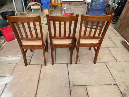 Photo of free Tesco Dining Chairs (Goldington, Bedford) #1