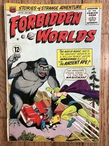 Photo of free 1965 Forbidden Worlds comic book [20886] #1