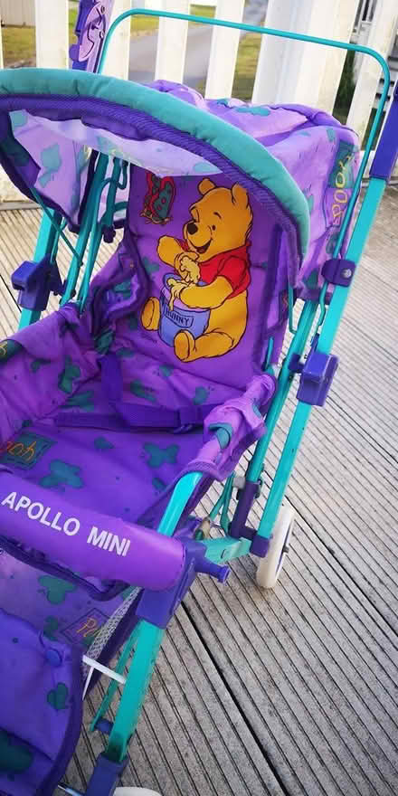 Photo of free Folding Winnie The Pooh Doll Buggy (BN10) #1