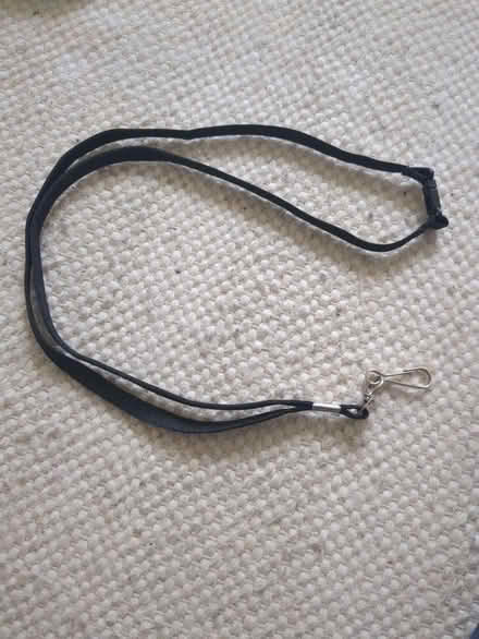 Photo of free Lanyard plain black (Upper clapton) #1