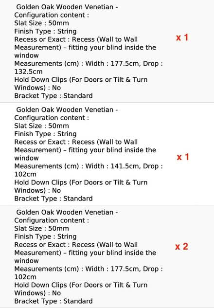 Photo of free Wooden blinds for 4 windows (Glasnevin, Dublin 11) #3