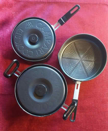 Photo of free Camping cookware. 3 pan nest (Swaythling SO16) #1