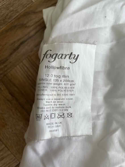 Photo of free Single Duvet (Wainscott) #2