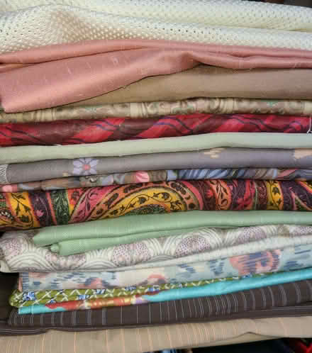 Photo of free craft fabrics (Elton Green CH2) #1