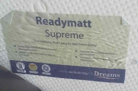 Photo of free Single Dreams Readymatt Supreme memory foam mattress (Lower Stondon SG16) #1