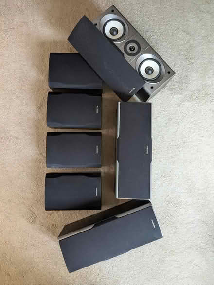 Photo of free Onkyo Surround Speakers & Cable (Shoreline - Highland Terrace) #4