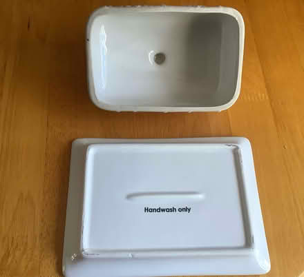 Photo of free Butter dish - discoloured lid (SK7 North Bramhall) #3