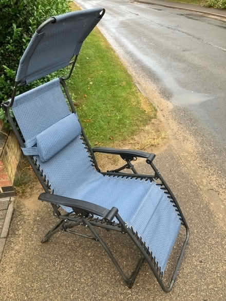 Photo of free Sun lounger (Grantham) #1