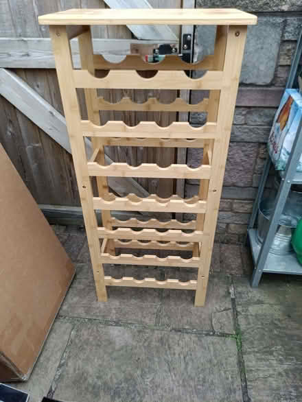 Photo of free Wooden wine rack (Chadderton Fold OL9) #1
