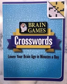 Photo of free pocket crossword puzzle book new [20886] #1
